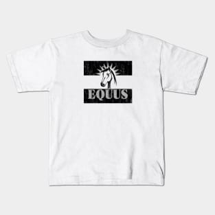 EQUUS (a la "EVITA") Kids T-Shirt